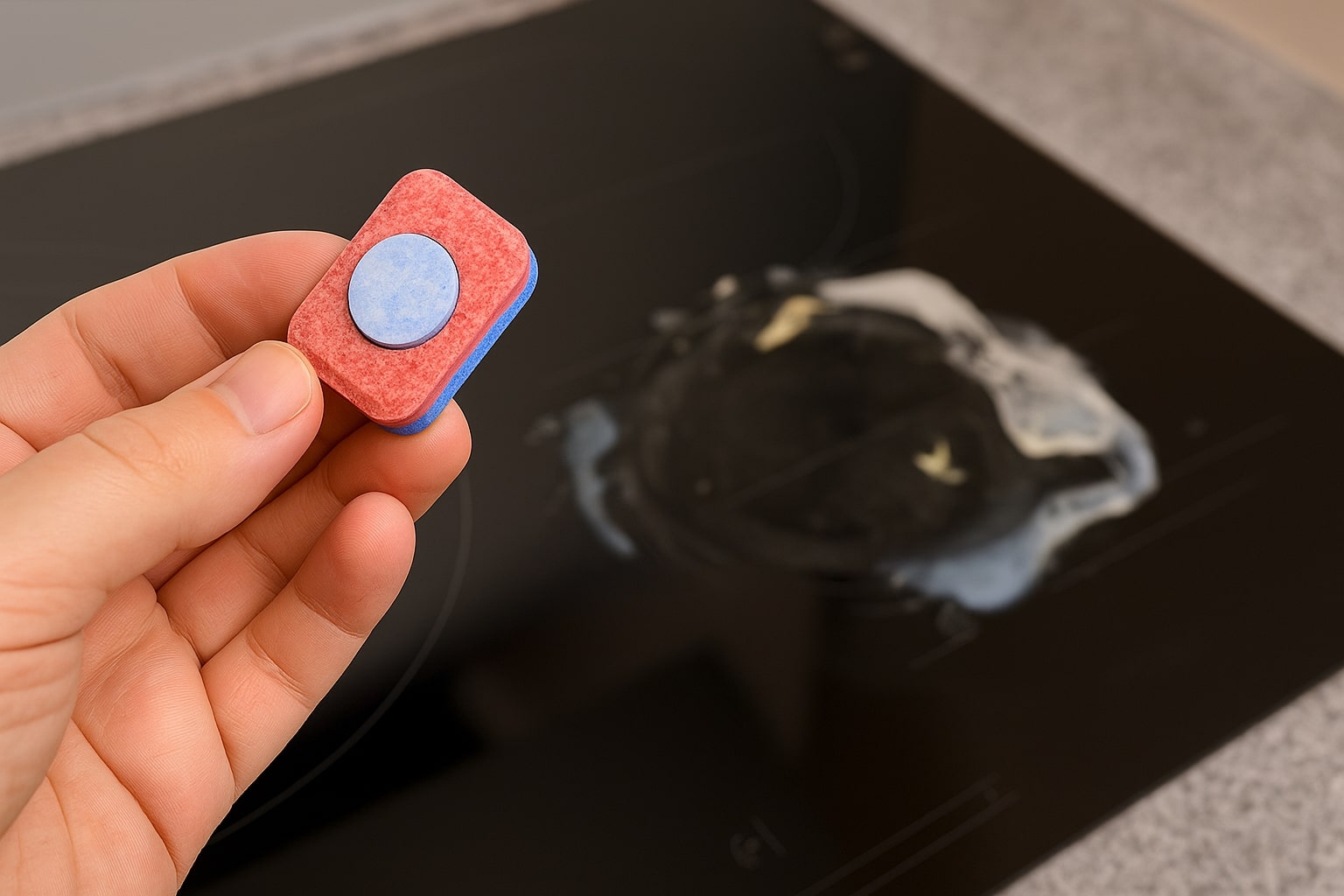 Why You Should Use a Dishwasher Tablet on Your Stove
