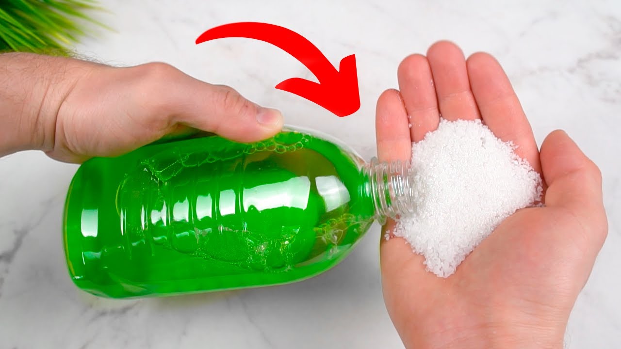 What Happens When You Mix Salt with Dish Soap