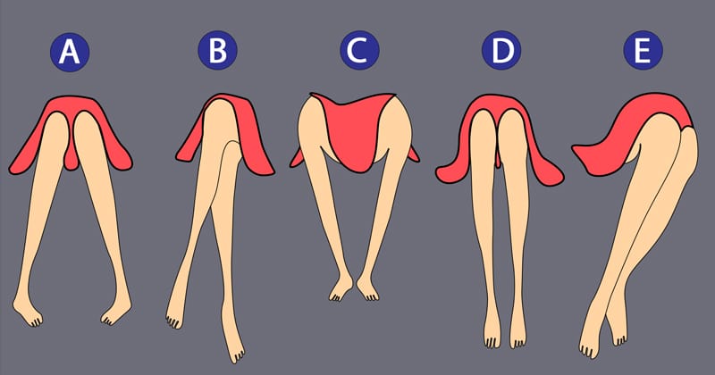 How are you sitting right now? It can tell A LOT about your personality!